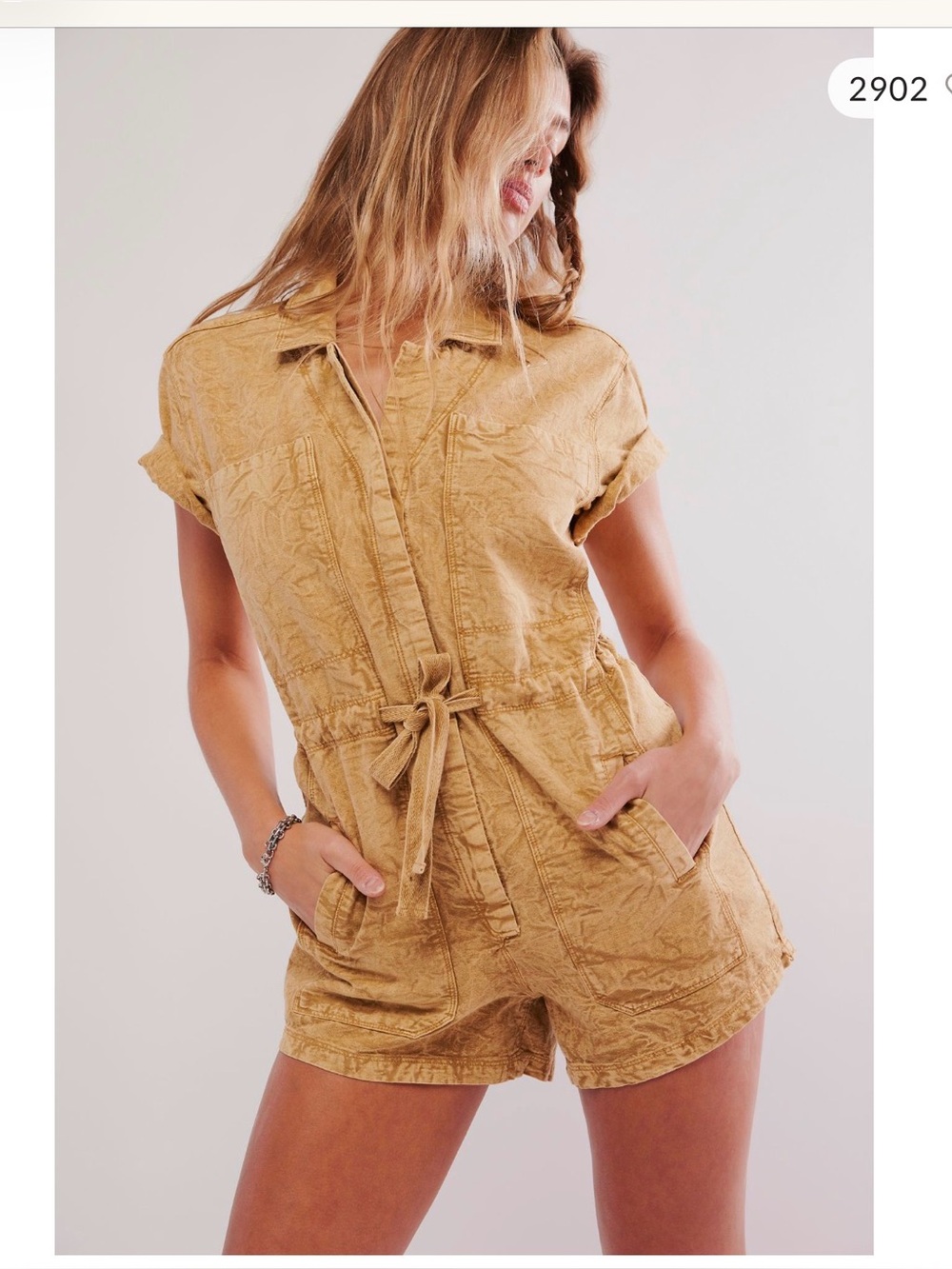 Free people Rhodes chino coverall